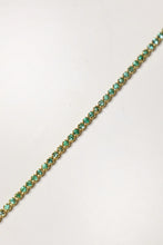 Load image into Gallery viewer, Emerald Tennis Bracelet
