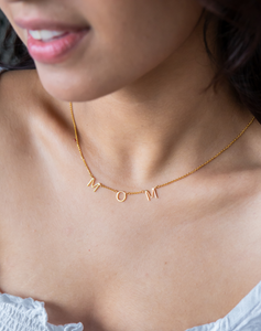 Scattered Letter Necklace - STAC Fine Jewellery