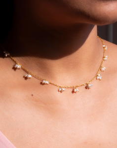 Scattered Pearl Necklace - STAC Fine Jewellery