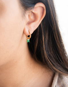 Emerald Huggies - STAC Fine Jewellery