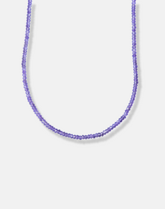 Beaded Amethyst Necklace, Aquarius - STAC Fine Jewellery
