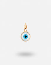 Load image into Gallery viewer, Evil Eye Charm Pendant - Round - STAC Fine Jewellery