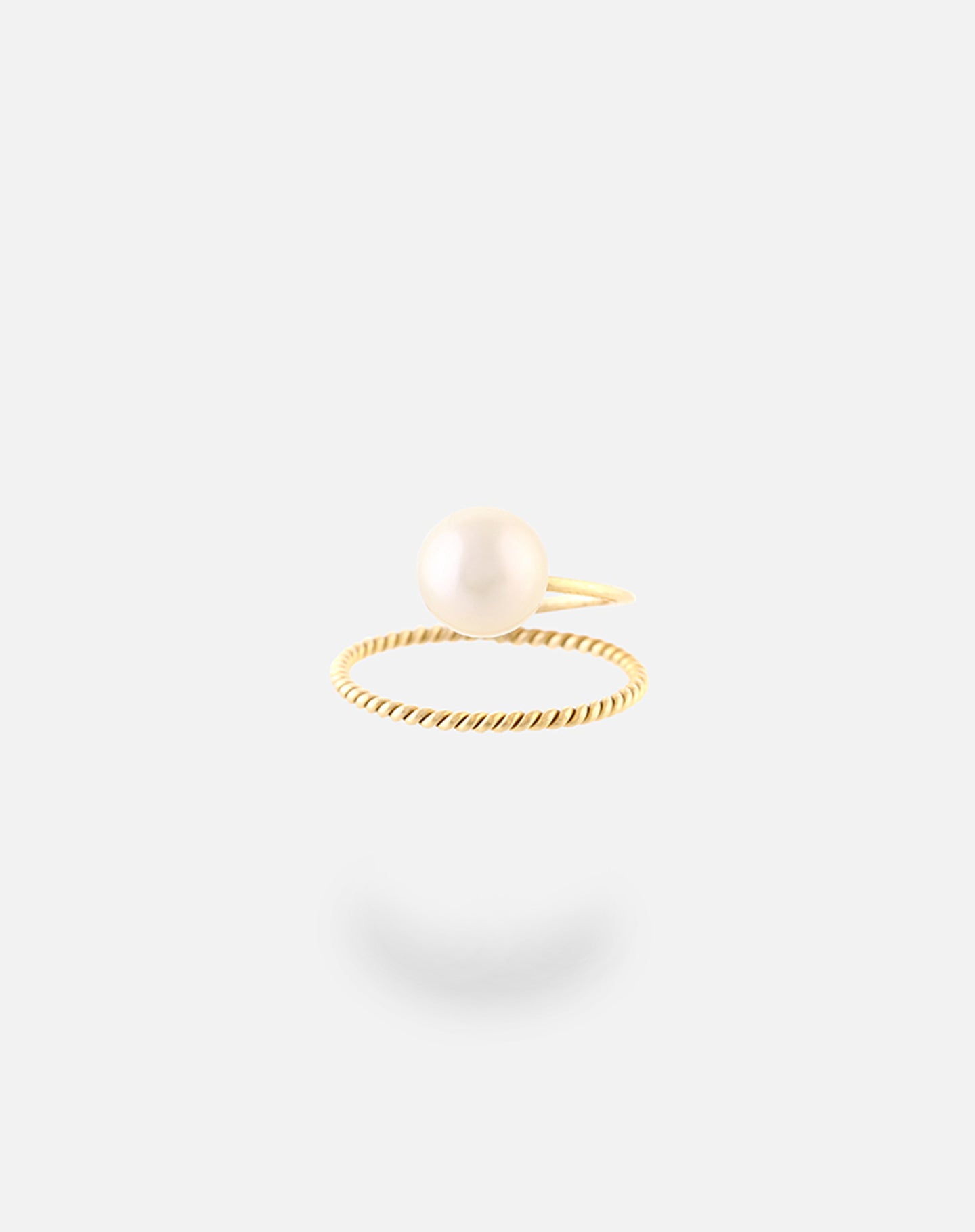 Suspended Pearl Ring - STAC Fine Jewellery