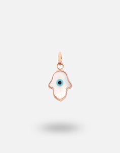 Evil Eye Charm Pendant - Hamsa Hand - STAC Fine Jewellery