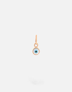 Evil Eye Charm Pendant - Round Small - STAC Fine Jewellery