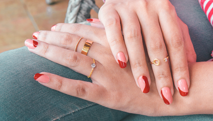 Ring nail art deals