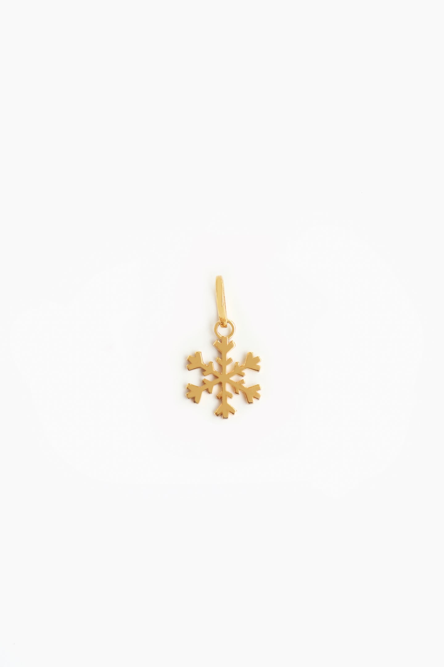 Snowflake Charm Pendant