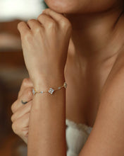Load image into Gallery viewer, Celestial Lab-Grown Diamond Star Bracelet