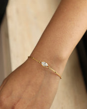 Load image into Gallery viewer, Marquise Wire Lab-Grown Diamond Bracelet
