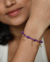 Load image into Gallery viewer, Cord Charm Bracelet