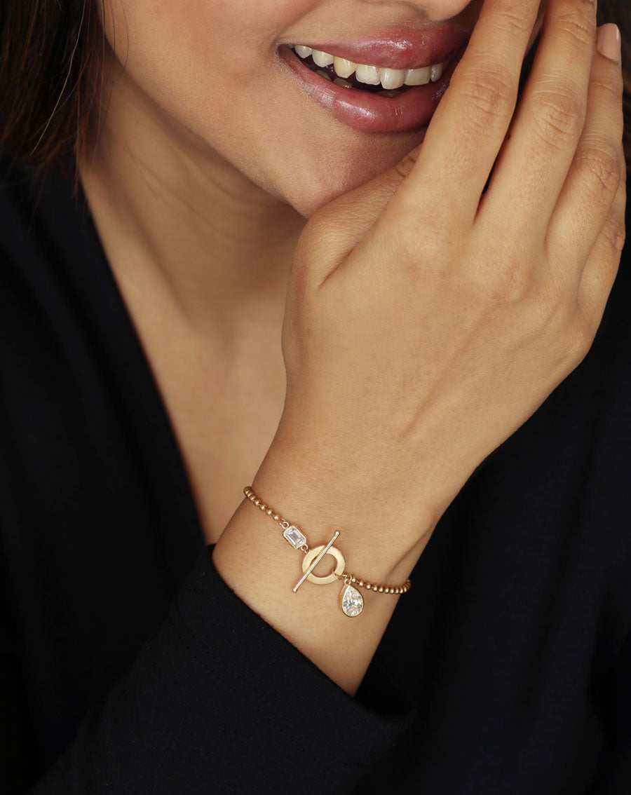 Lab Grown Diamond Ball Chain Bracelet