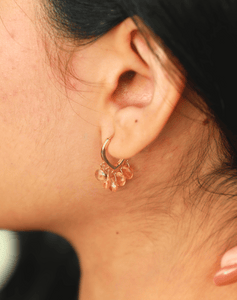 Citrine Droplet Huggies