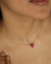 Load image into Gallery viewer, Tri Ruby Necklace