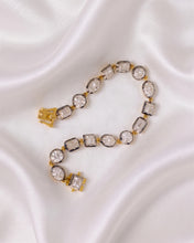 Load image into Gallery viewer, Dual Tone Multishape Lab Grown Diamond Tennis Bracelet