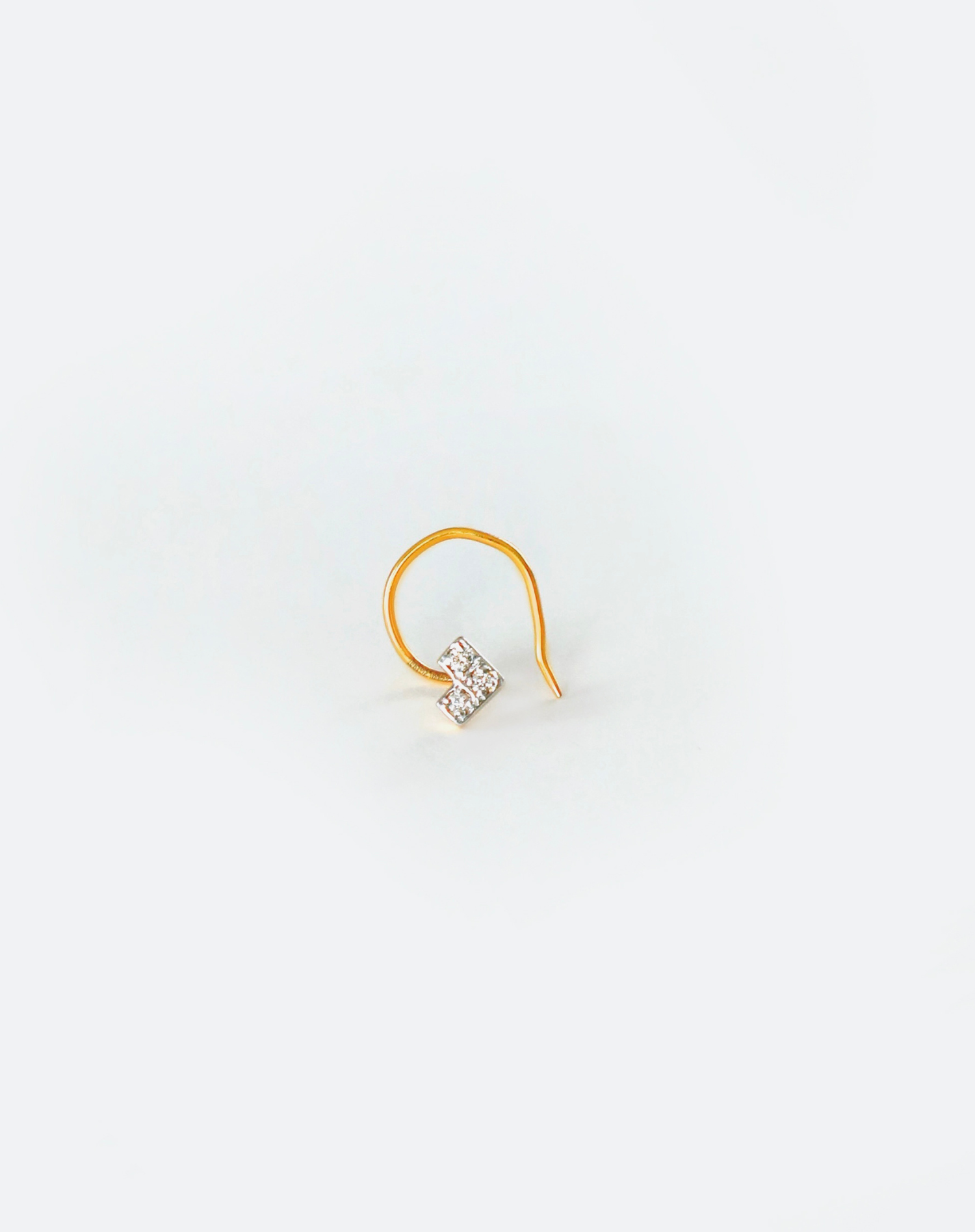 Floral Gold Nose ring – SOKORA JEWELS