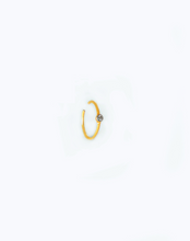 Load image into Gallery viewer, Gold-Diamond Nose Ring