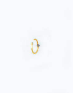 Gold-Diamond Nose Ring