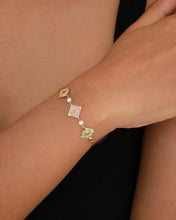 Load image into Gallery viewer, Enamel &amp; Lab-Grown Diamond Bracelet