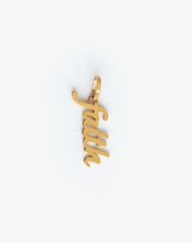 Load image into Gallery viewer, Faith Charm Pendant
