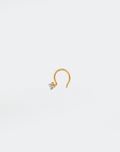 Flower Diamond Nose Ring