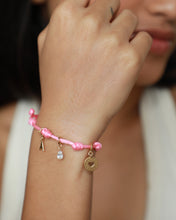 Load image into Gallery viewer, Cord Charm Bracelet