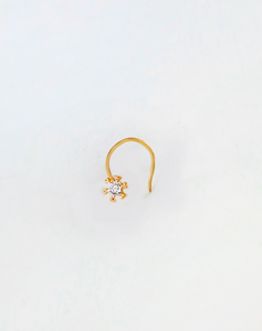 Snowflake Nose Pin
