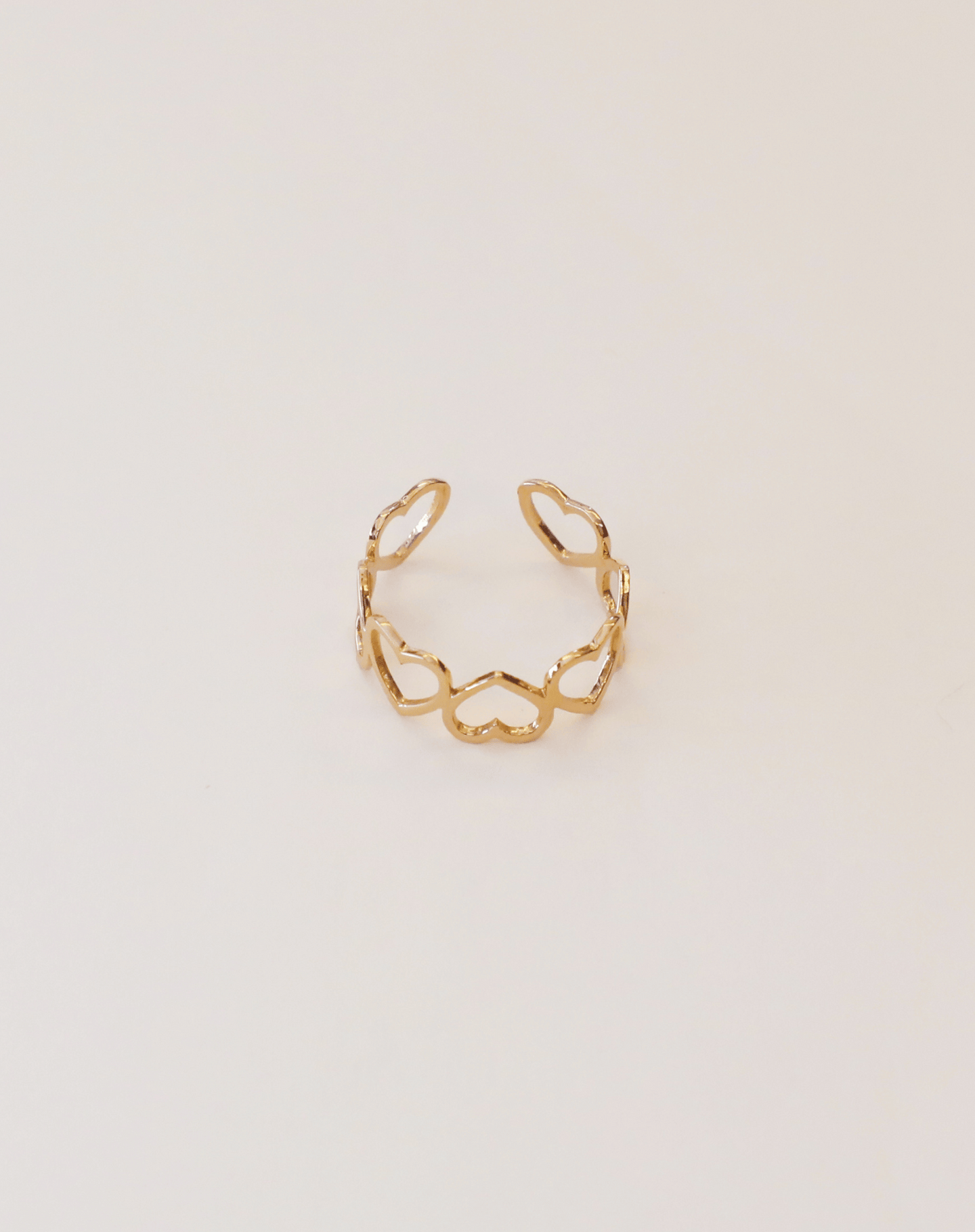 Heart Of Gold Ring- Bold