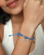 Load image into Gallery viewer, Cord Charm Bracelet