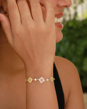 Load image into Gallery viewer, Enamel &amp; Lab-Grown Diamond Bracelet