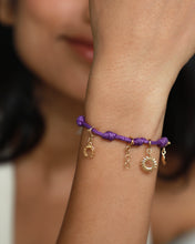 Load image into Gallery viewer, Cord Charm Bracelet