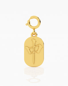 Red Dragon Mahjong Charm