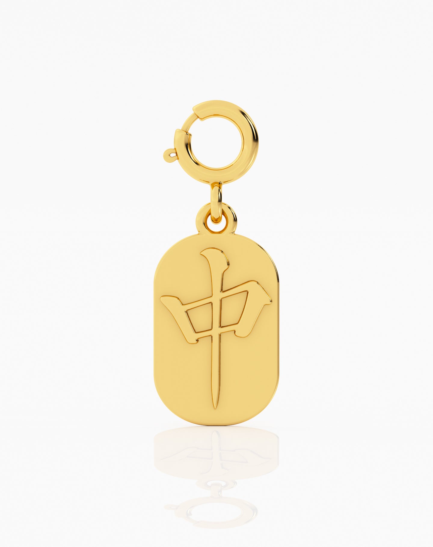 Red Dragon Mahjong Charm