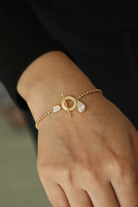 Lab Grown Diamond Ball Chain Bracelet
