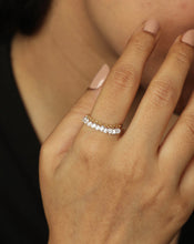 Load image into Gallery viewer, Lab Grown Diamond Tube Chain Ring