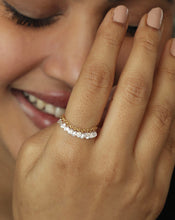 Load image into Gallery viewer, Lab Grown Diamond Tube Chain Ring