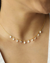 Load image into Gallery viewer, Mixed Shape Lab Grown Diamond Necklace