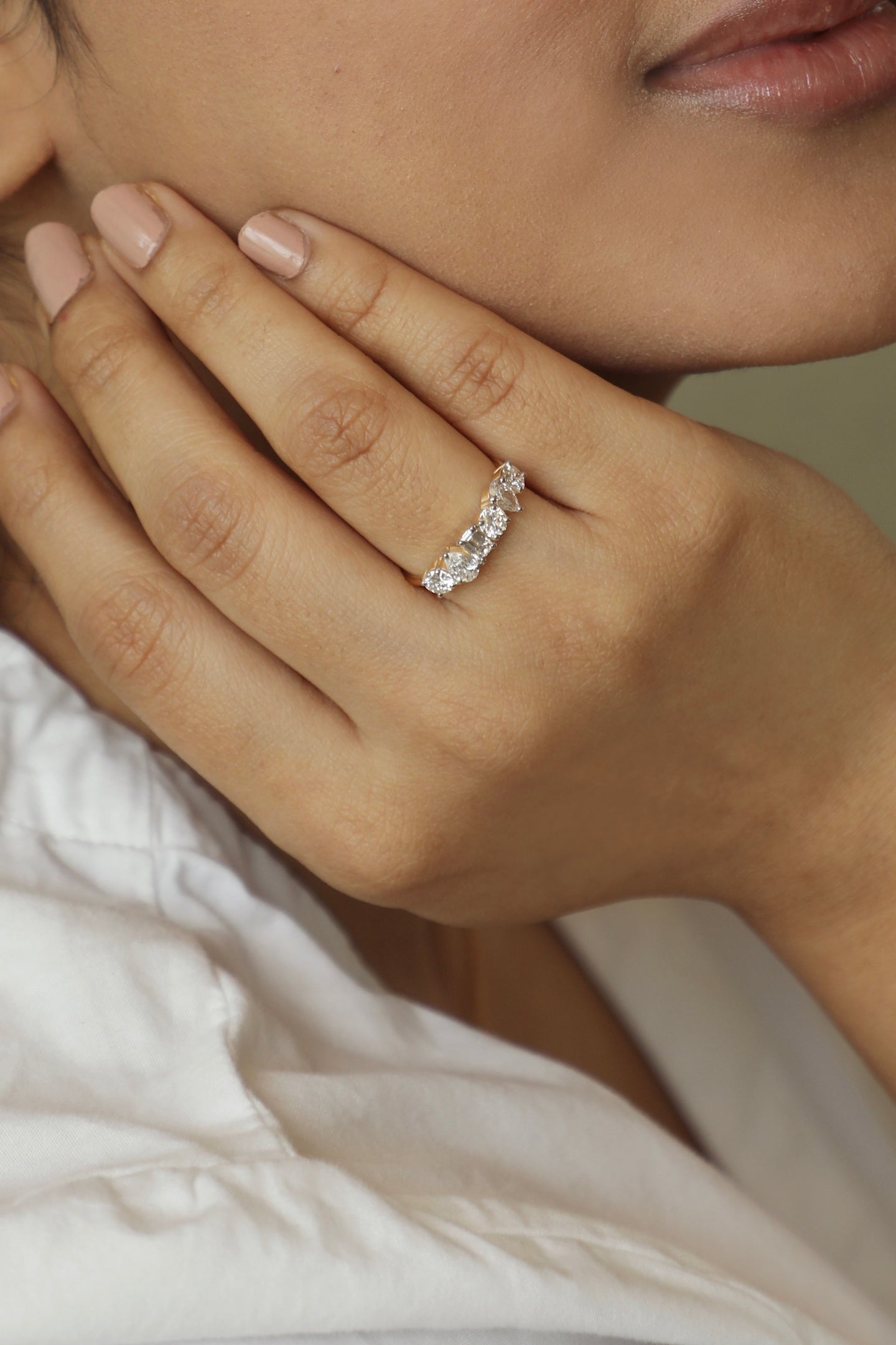 Mixed Shape Lab Grown Diamond Ring