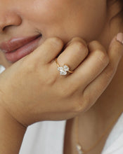 Load image into Gallery viewer, Tristone Lab Grown Diamond Rings