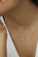 Load image into Gallery viewer, Pair Lab Grown Diamond Necklace