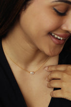 Load image into Gallery viewer, Pear Lab Grown Diamond Necklace