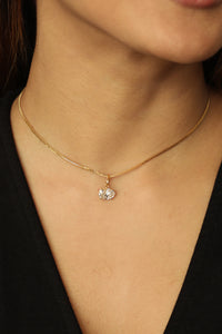 Intertwined Braided Snake Chain Necklace
