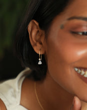 Load image into Gallery viewer, Trillion Lab-Grown Diamond Earrings