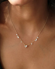 Load image into Gallery viewer, Heart Dangling Lab-Grown Diamond Necklace