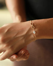 Load image into Gallery viewer, Heart of Infinity Lab-Grown Diamond Bracelet