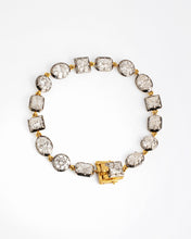 Load image into Gallery viewer, Dual Tone Multishape Lab Grown Diamond Tennis Bracelet