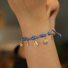 Load image into Gallery viewer, Cord Charm Bracelet