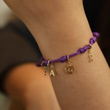 Load image into Gallery viewer, Cord Charm Bracelet