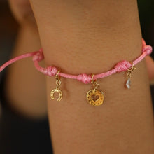 Load image into Gallery viewer, Cord Charm Bracelet
