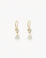 Load image into Gallery viewer, Trillion Lab-Grown Diamond Earrings