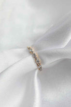 Load image into Gallery viewer, Princess Diamond Stacker Ring